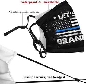 img 2 attached to Brandon Unisex Reusable Mask Breathable Comfort Outdoor Recreation