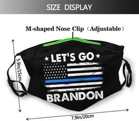 img 3 attached to Brandon Unisex Reusable Mask Breathable Comfort Outdoor Recreation