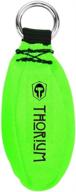 🌳 thorium multi-layer outdoor slingshot launcher arborist throw weight bag - bright green 16oz / 450g: enhance precision and efficiency in outdoor activities logo