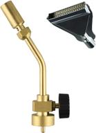 rtmmfg brass propane torch head: ultimate multi-purpose gas cooking grill attachment & searing head - welding torch kit for soldering, steak grilling, sous vide & bbq logo