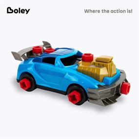 img 3 attached to 🏎️ Powerful Boley Take Apart Racer for Kids – Easy Assembly and Exciting Playtime