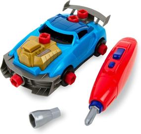 img 4 attached to 🏎️ Powerful Boley Take Apart Racer for Kids – Easy Assembly and Exciting Playtime