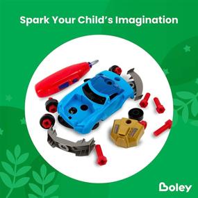img 2 attached to 🏎️ Powerful Boley Take Apart Racer for Kids – Easy Assembly and Exciting Playtime