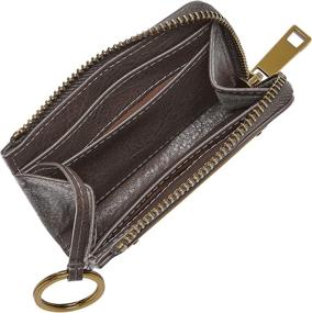 img 1 attached to Fossil Womens Mini Wallet Brown Women's Handbags & Wallets