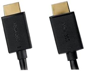 img 4 attached to 🔌 Повышенный для высокой четкости: HDMI-кабель Microsoft Xbox 360 черный (розничная упаковка)