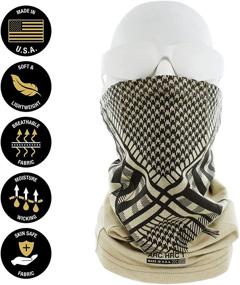 img 2 attached to 🔥 Ultimate Protection: BENCHMARK FR Flame Resistant Gaiter for Men's Accessories