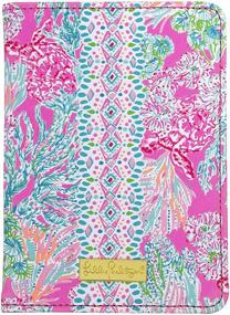 img 4 attached to Lilly Pulitzer Leatherette Passport Holder