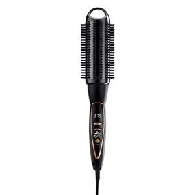 img 4 attached to 💁 Effortless Styling: INFINITIPRO BY CONAIR Platinum Hot Curl Brush, 2-Inch – The Perfect Tool for Gorgeous Hair