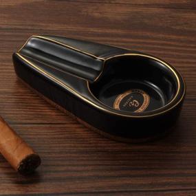 img 1 attached to 🚬 Galiner Ashtray Travel Outdoor Ceramic: A Portable Smoking Solution for Outdoors and Travels