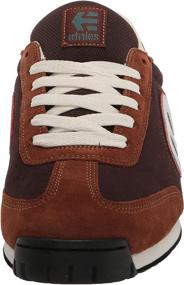 img 3 attached to Etnies LO Cut Skate Brown White Men's Shoes for Athletic