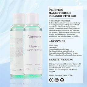 img 3 attached to 🧼 Natural Formula Makeup Brush Cleaner Set with Unscented Brush Cleaning Mat - 2 in 1 Silicone Mat for Deep Cleaning, Washing, and Cleansing Brushes and Beauty Blender Sponge