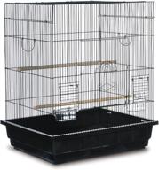 🦜 optimize your parakeet's habitat with the square top parakeet cage logo