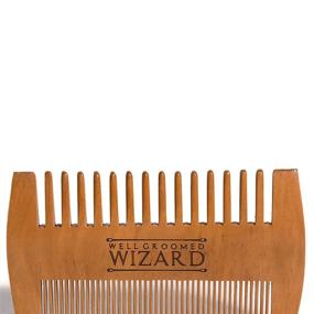 img 2 attached to Well Groomed Wizard Wooden Grooming