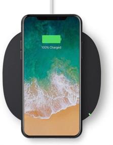 img 1 attached to 🔌 Belkin Boost Up Qi Wireless Charging Pad 5W – Universal Charger for iPhone XR, XS, XS Max / Samsung Galaxy S9, S9+, Note9 / LG, Sony and More - Efficient Wireless Charging Solution for Multiple Devices