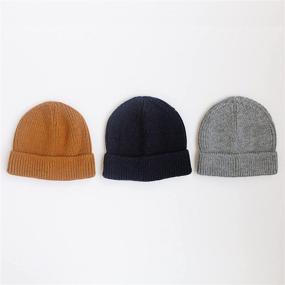 img 1 attached to 🧒 Sisterly Market Knit Beanie: Must-Have Small Boys' Hat & Cap Accessory