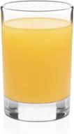 libbey heavy base juice glasses logo