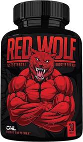 img 4 attached to 🐺 Red Wolf Testosterone Booster for Men - Premium Enlargement Supplement - Ultimate Men's High Potency Endurance, Drive, and Strength Booster - Made in USA - 30, 60, 90 Days Supply