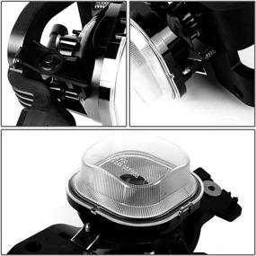img 2 attached to Фара для переднего бампера DNA Motoring FL-ZTL-332-CH для 08-10 F-250 350 450 Excursion: Повысьте яркость своего драйва с улучшенной видимостью!