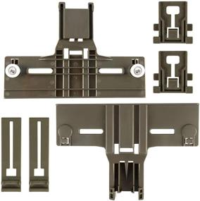 img 4 attached to 🔧 Upgraded Dishwasher Top Rack Adjusters (Set of 6) for KitchenAid, Whirlpool, Kenmore - Compatible with Model W10350374, W10195840