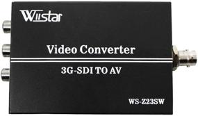 img 4 attached to 📺 Wiistar SDI to AV Converter, BNC в RCA аудио масштабировщик - конвертер сигнала HD-SDI, 3G-SDI для ТВ