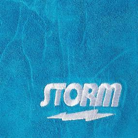 img 1 attached to 🌪️ Ultimate Cleaning Power: Storm Bowling Shammy Bowling Ball Cleaning Pad in Vibrant Blue