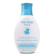 live clean moisture tearless shampoo logo