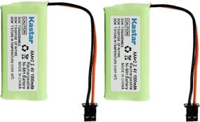 img 3 attached to 🔋 2-Pack Replacement Batteries for Uniden Handset Phone Models: BT-1008, BT-1016, BT-1021, BT-1025, BBTG0645001, BBTG0734001, BBTG0847001, and also compatible with D1785, D1680, D1760, D1788, D3097, D3098, D1780, DWX207, DCX200, and DCX160