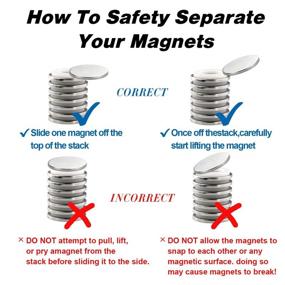 img 1 attached to 🔩 Unleash the Power of LOVIMAG Strong Neodymium Magnets – Perfect for Material Handling Solutions