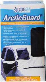 img 4 attached to ❄️ SubZero 17529 Universal Heavy Duty ArcticGuard Windshield Cover for Snow and Ice