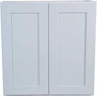 brookings 30-inch white shaker wall cabinet by design house logo