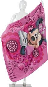 img 1 attached to 🎀 Disney's Minnie's Bowtique Fleece Throw Blanket - So Many Bows - 45" x 60" - Multi Color: A Cozy Must-Have!