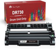 🖨️ high-quality toner kingdom compatible drum-unit replacement - brother dr730 drum - mfc-l2710dw, l2730dw, l2750dw, hl-l2370dw, hl-l2370dwxl, dcp-l2550dw tray printer - dr-730 [1-pack, black] logo