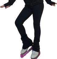 stay warm and stylish with victoria's challenge black ice skating leggings skate pants polartec vcsp17 логотип