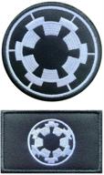 🌌 antrix 2 pcs tactical galactic empire film applique patch set - hook and loop military badge patches logo