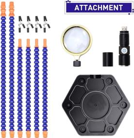 img 3 attached to Soldering Helper Station with Magnifying Glass for Electronics