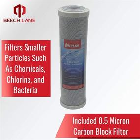 img 1 attached to 🚰 Beech Lane RV Dual Water Replacement Filters - External Design - 2 Pack