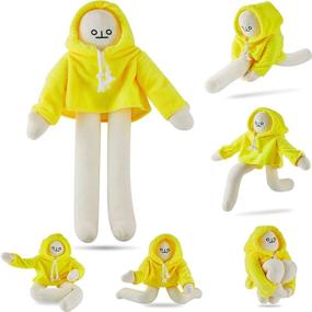 img 4 attached to 🍌 16-inch Banana Doll Man Plush - Changeable Magnet Pillow Toy Decompression Stuffed Doll - Ideal Gift for Boys, Girls, Birthday Party, and Festivals