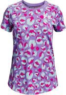 👚 stylish and comfortable: under armour instinct printed short sleeve girls' clothing logo