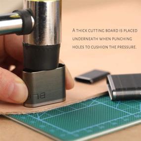 img 1 attached to 52 Shape Style Hollow Punch Cutter Tool: Premium Leather Cutting Tools Kit for Handmade DIY Craft