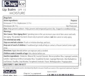 img 1 attached to Chap Ice Lip Balm Moisture SPF 15