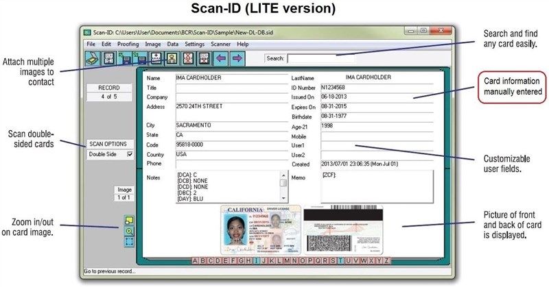 medical insurance scanner scan id windows 로고