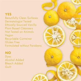 img 1 attached to 🍋 Multi-Purpose Cleaning Wipes - Love Home &amp; Planet Citrus Yuzu &amp; Vanilla (Pack Of 4) - 37 Count