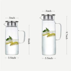 img 3 attached to 🔝 Sharemee Stainless Carafe – Uniquely Designed Pitcher with Superior Resistance