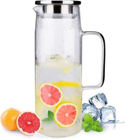 img 4 attached to 🔝 Sharemee Stainless Carafe – Uniquely Designed Pitcher with Superior Resistance