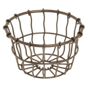 img 1 attached to 🥇 Exceptional Quality American Metalcraft WBBS Bronze Basket: Perfect for Display and Serving