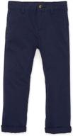 👖 shop stylish twill chino pants for boys by hope & henry logo