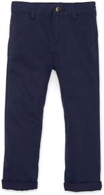 img 4 attached to 👖 Shop Stylish Twill Chino Pants for Boys by Hope & Henry