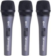 sennheiser e835 vocal microphone switch logo