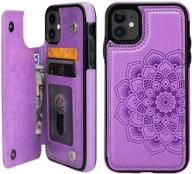 iphone 11 case wallet with card holder cell phones & accessories for cases, holsters & clips logo