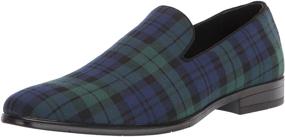 img 4 attached to Stacy Adams Steward Plaid Loafer Men's Shoes